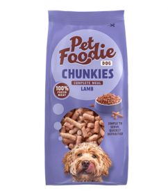 Pet Foodie Chunkies Lamb Barf Food For Dogs